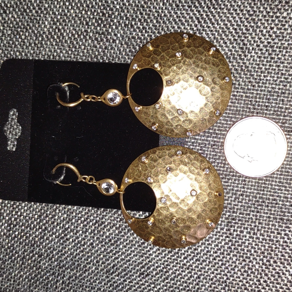 Hammered Dangle earrings